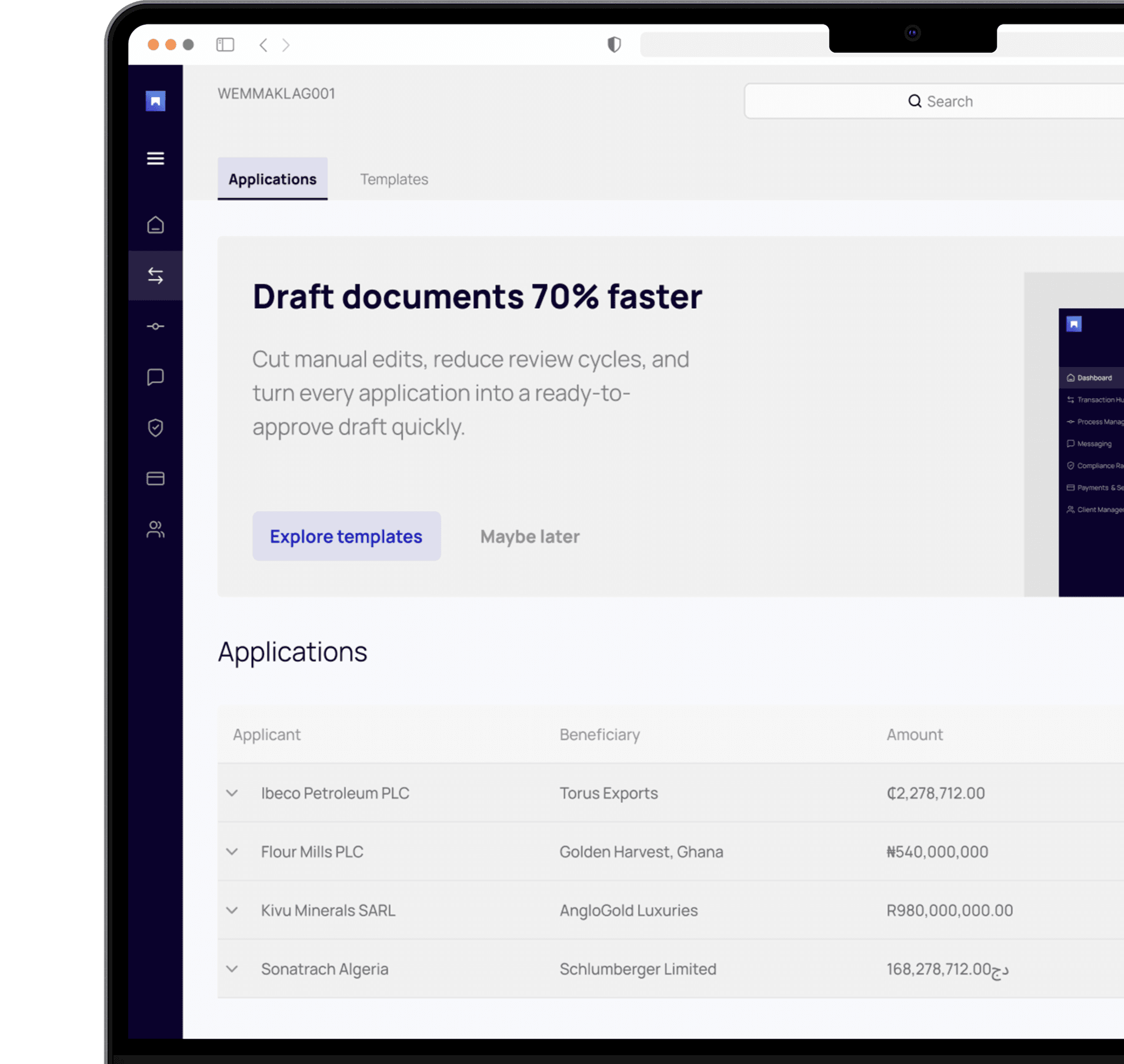 Bridge interface preview 1 of 5